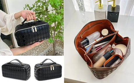Furaha Finds PU Leather Cosmetic Storage Bags

