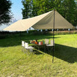 Outdoor Tarp with Poles Tent Awnings & Annexes