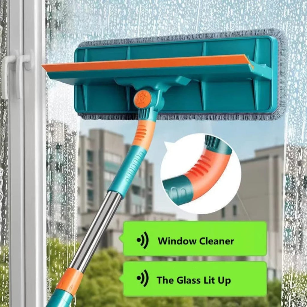 2-in-1 Flexible Window & Floor Cleaning Mop Window cleaner Glass Cleaners