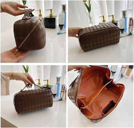 Furaha Finds PU Leather Cosmetic Storage Bags

