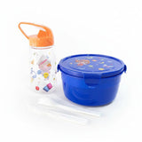 Bento Lunch Box with 3 Compartments Spoon and Fork 1100ml Back to school Lunch Containers