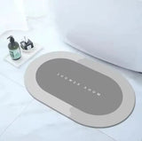 Diatom Bathroom Mat Fast Dry Absorbent 50x80cm Busy Homes Bath Mats Bath Mats & Rugs