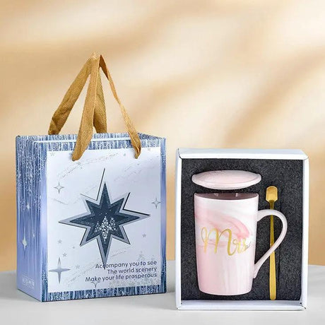 Luxurious Cup Set Gift Box For Tea And Coffee Lovers Kitchen & Dining Mugs