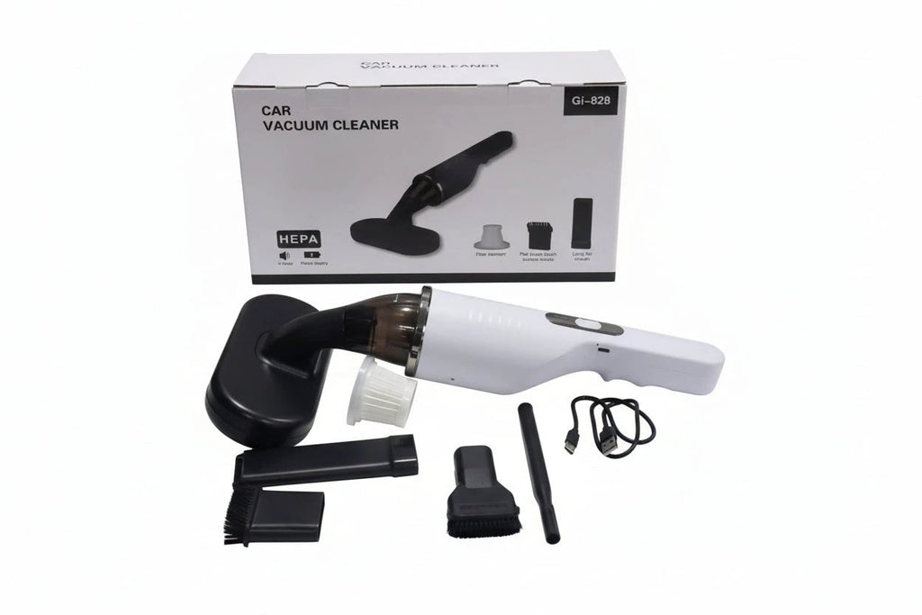 Rechargeable Handheld Car Vacuum Cleaner with HEPA Filter and Accessories Car accessories Vacuums