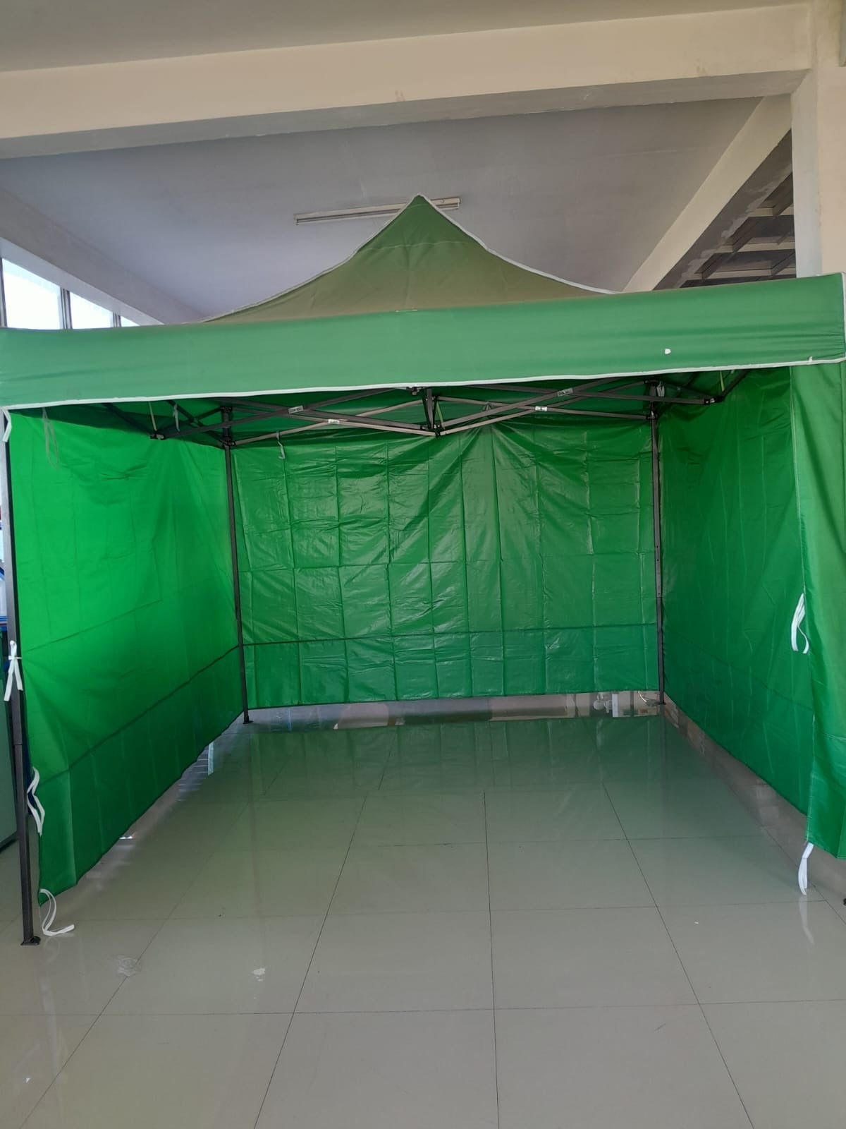 3x3m HighQuality Automatic PopUp Canopy/Gazebo Tent with Solid Sidewalls