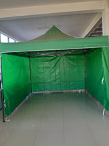 3x3m HighQuality Automatic PopUp Canopy/Gazebo Tent with Solid Sidewalls