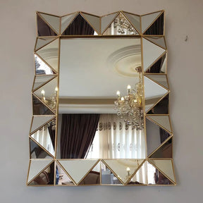 Luxury Designer Panel Decorative Wall Mirror Mirror Mirrors