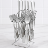 24 Piece Cutlery Set with Stand- Furaha Finds Kenya
