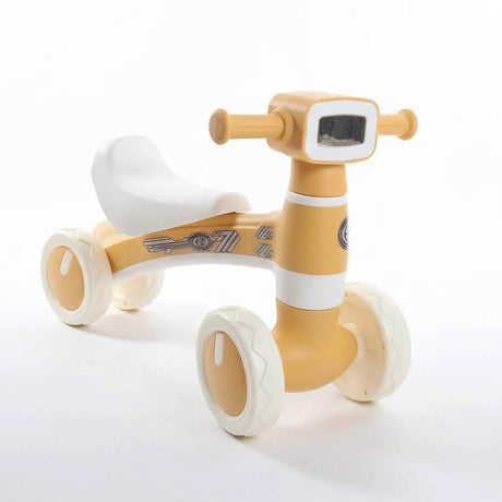 Musical 4 Wheels Balance Bike with LED Lights and Music for Toddlers