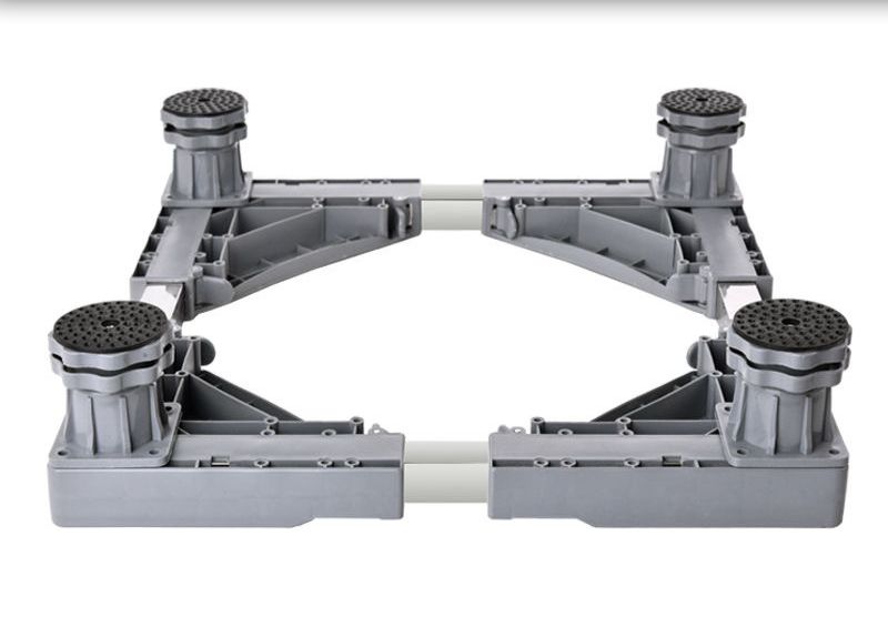 Heavy Duty Adjustable Base for Fridge or Washing Machine with Brake Lock