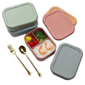 Partitioned Leak-Proof Silicone Lunch Box – 1000ml Lunch Containers