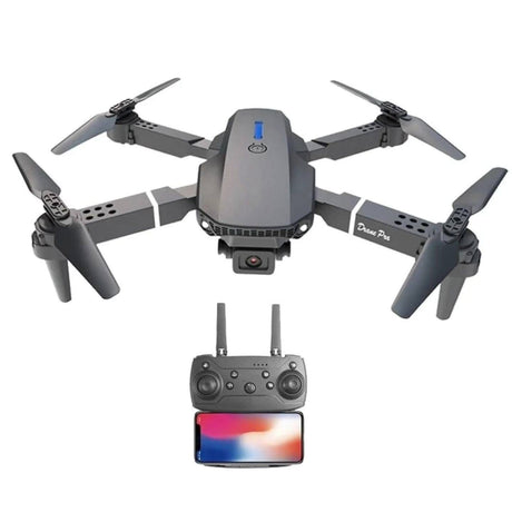 Kids Foldable RC Drone with 4K HD Camera and 360° Rotation – App Controlled Aerial Gift