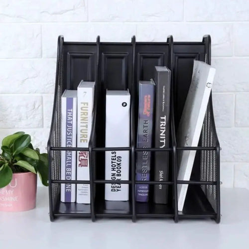 Metallic Mesh Desk File Organizer Desk Organizers