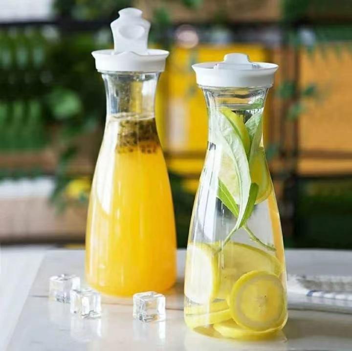 1.1L Acrylic Juice and Milk Bottle with Secure Lid