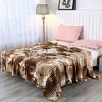 Velvet Fleece Blanket 6x6 Ultra Soft and Warm Bed Throw