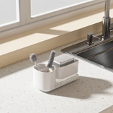 Furaha Finds Nordic Classy Soap Holder & Dispenser Elegant and functional 400ML liquid soap pump for modern bathrooms, kitchens, and commercial spaces.