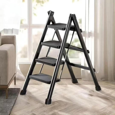 4 Steps Portable Folding Ladder with Strong Load Bearing Capacity