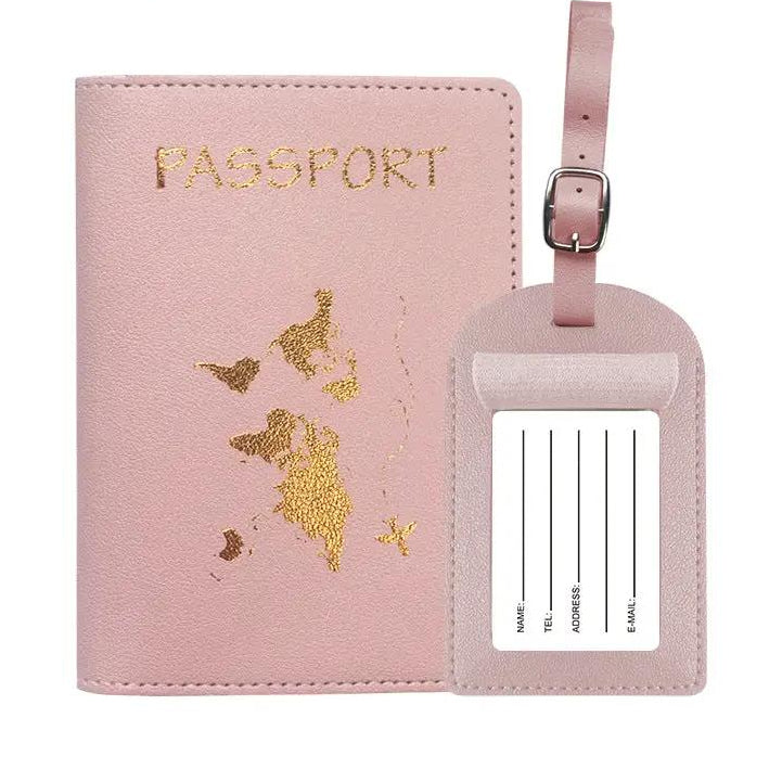 Passport Holder With Luggage Tag Passport holder Luggage Tags
