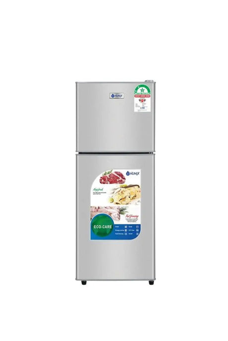 Nunix BCD Double Door Fridge, Eco Care, Fast Freezing, 1-Year Warranty.