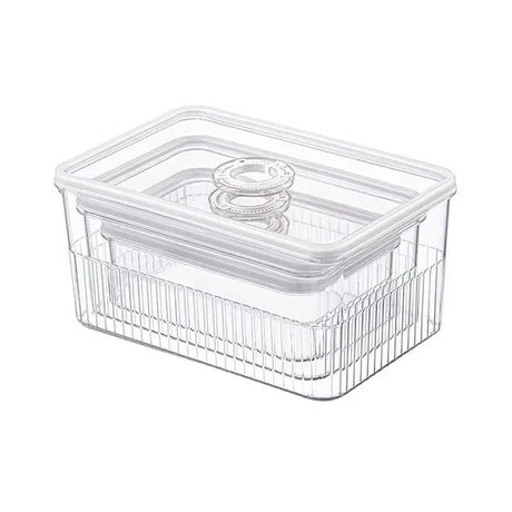 3 Pc Acrylic Fridge Organizer Set Fridge organizer Kitchen Organizers