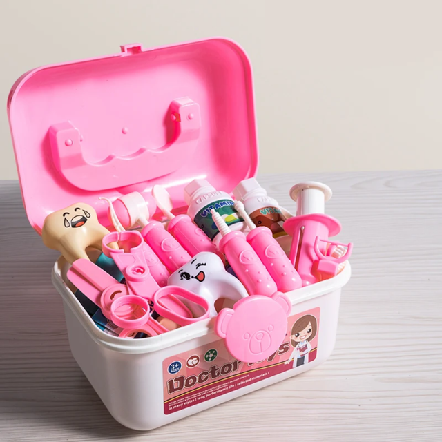53pcs Children Doctor Playset Simulation Medical Kit for Boys and Girls