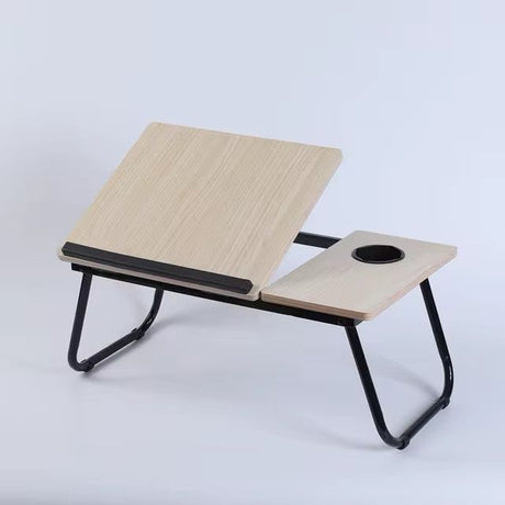 Adjustable Tilting Laptop Folding Table Stand Desk for Bed and Sofa with Foldable Legs.
