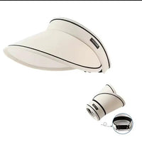 Women's UV Protection Wide Brim Sun Visor Hat