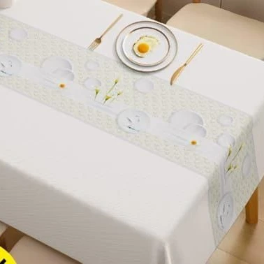 Nordic Style PVC Table Cloth Oil and Waterproof 170x120cm Table cloth Tablecloths