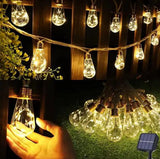 10M Vintage Hemp Rope Christmas Lights Bulbs & lights Lighting