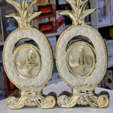 2pcs Luxury Islamic Decorative Showpiece - "Allah & Muhammad" Pair Home decor Religious Items