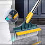 Furaha Finds 2 in 1 V-Shape Magic Broom and Squeegee. Lightweight plastic cleaning tool for wet and dry cleaning. Perfect for kitchens, bathrooms, and pool decks.