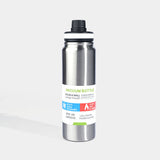Vacuum Bottle Double Wall Stainless Steel - 1 Liter