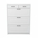 Bucket Flip Shoe Cabinet Space Saving Multi Layer Shoe Storage