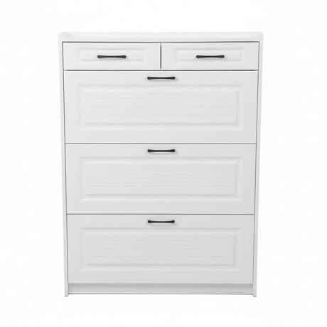 Bucket Flip Shoe Cabinet Space Saving Multi Layer Shoe Storage