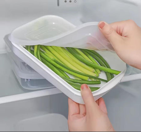 Freezer and Fridge Stackable Food Storage Containers for Organized Kitchen Storage- Furaha Finds Kenya