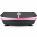 Fitness Vibroplate Power Step Machine – 100 Vibration Levels, Remote Control, Handbands (Pink/Grey) Fitness equipment Vibration Exercise Machines