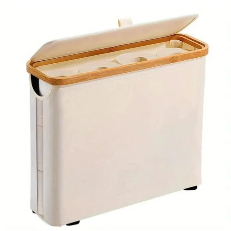 Slim Bathroom Storage Cabinet Bamboo Lid For Small Bathrooms Bathroom Storage Toilet Paper Holders