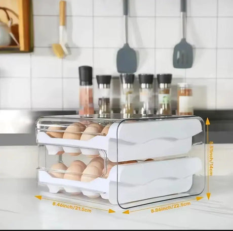 Double Layer Egg Storage Container Egg storage Storage & Organization
