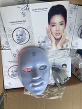 Wireless 7 Colors LED Facial Mask – Red Light Therapy Beauty Machine