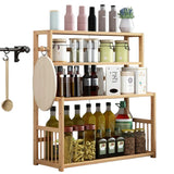 Bamboo Multifunctional Organising Rack – 3 Layer