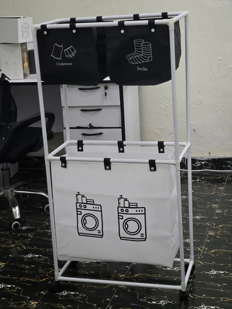 Foldable Laundry Basket with Wheels Laundry basket Laundry Hampers
