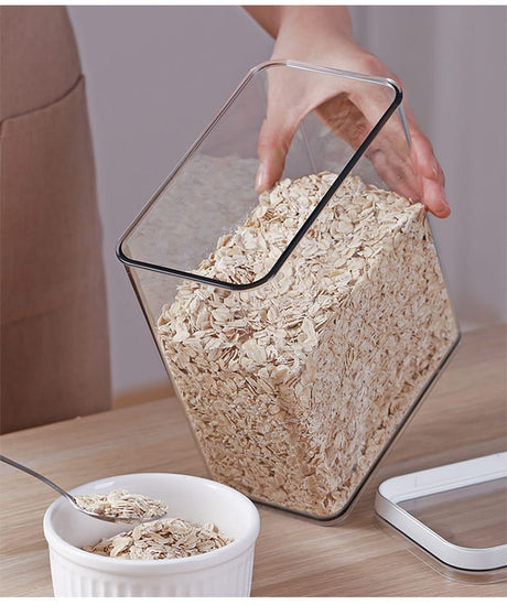 Acrylic Airtight Storage Containers Food Grade, Leak-Proof, Easy to Maintain