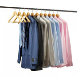 10pcs Wooden Hangers Set – Strong, Polished and Space-Saving Design