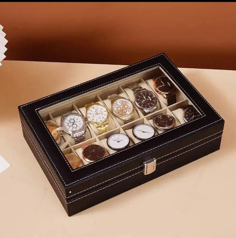 12 Slots Watch Organizer Watch Accessories