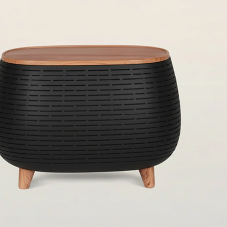 7 Colors Wood Grain Ultrasonic Aromatherapy Diffuser 400ml with Remote Colour light Ultrasonic Diffusers
