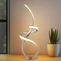 Gold Ribbon LED Table Lamp Table lamp Table Lamps
