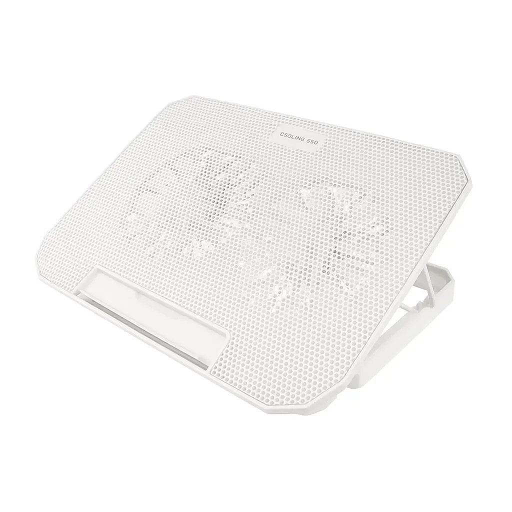 Laptop Cooling Pad For Students Twin Turbo Fans 4 Angles Laptop stand Computer Risers & Stands