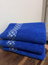 1pc Lotus Cotton Bath Towel 90x150cm Soft and Absorbent