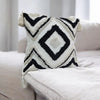 White (with black stripes)
