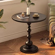 Retro Iron Pedestal Side Table Side table End Tables